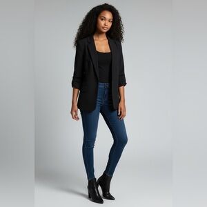 Vintage Elizabeth and James Black Blazer